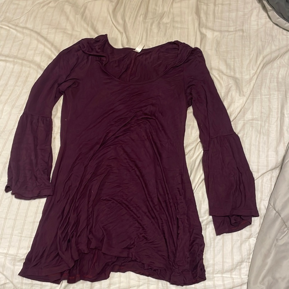 Tunic 3/4 sleeve flare